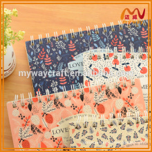 professional country style floral pattern design custom notepads memo pads for kids